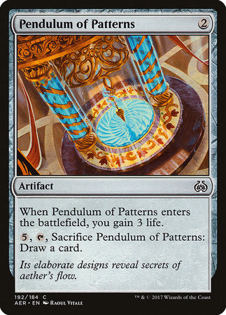 Pendulum of Patterns [Aether Revolt] | Good Games Cannington