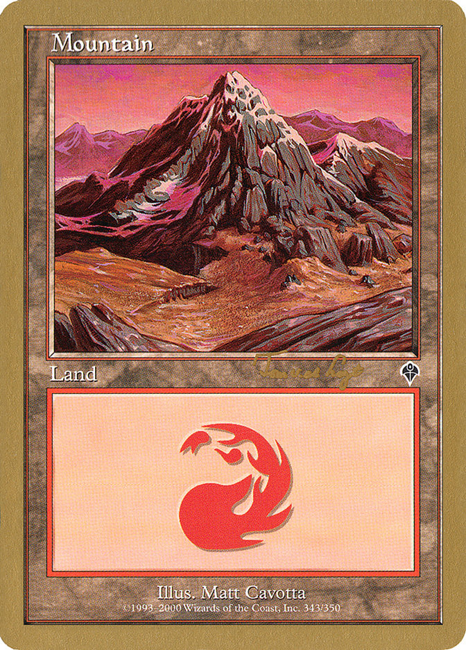 Mountain (tvdl343) (Tom van de Logt) [World Championship Decks 2001] | Good Games Cannington