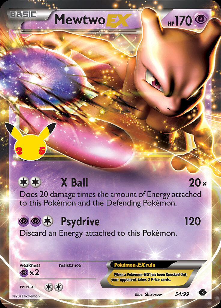 Mewtwo EX (54/99) [Celebrations: 25th Anniversary - Classic Collection] | Good Games Cannington