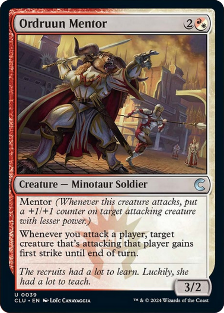 Ordruun Mentor [Ravnica: Clue Edition] | Good Games Cannington