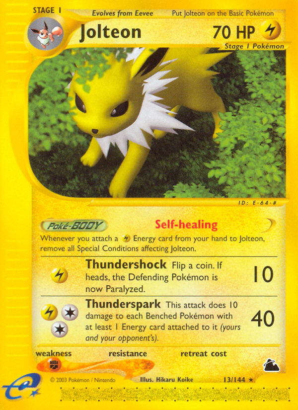 Jolteon (13/144) [Skyridge] | Good Games Cannington