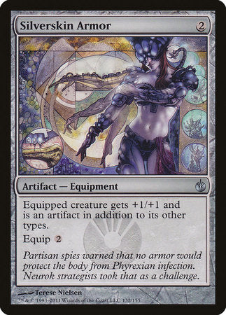 Silverskin Armor [Mirrodin Besieged] | Good Games Cannington