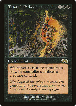 Tainted Aether [Urza's Saga] | Good Games Cannington