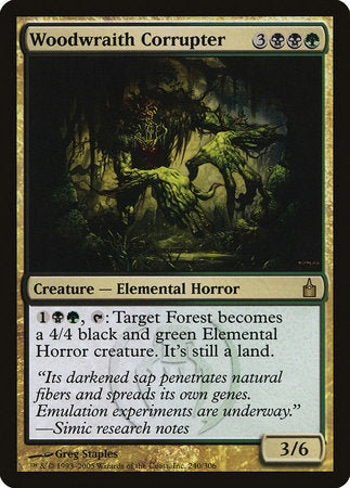 Woodwraith Corrupter [Ravnica: City of Guilds] | Good Games Cannington