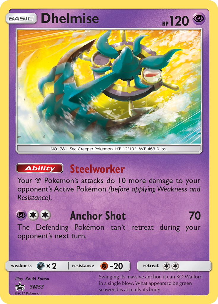Dhelmise (SM53) [Sun & Moon: Black Star Promos] | Good Games Cannington