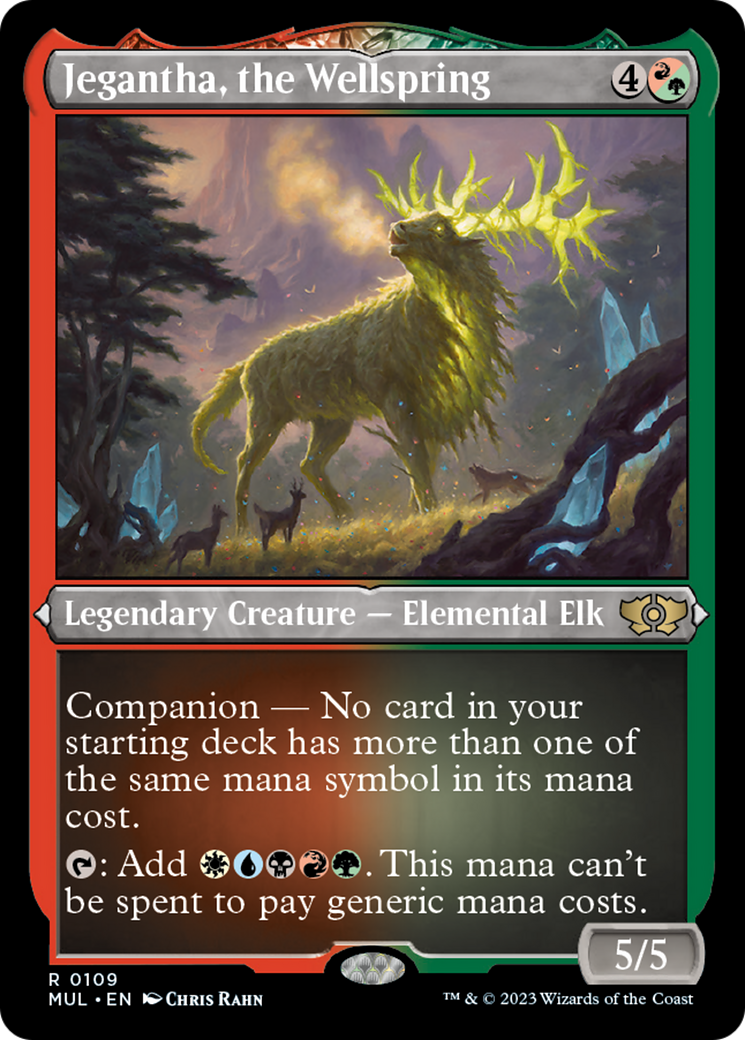 Jegantha, the Wellspring (Foil Etched) [Multiverse Legends] | Good Games Cannington