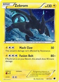 Zekrom (39/116) (Cosmos Holo) [Black & White: Plasma Freeze] | Good Games Cannington
