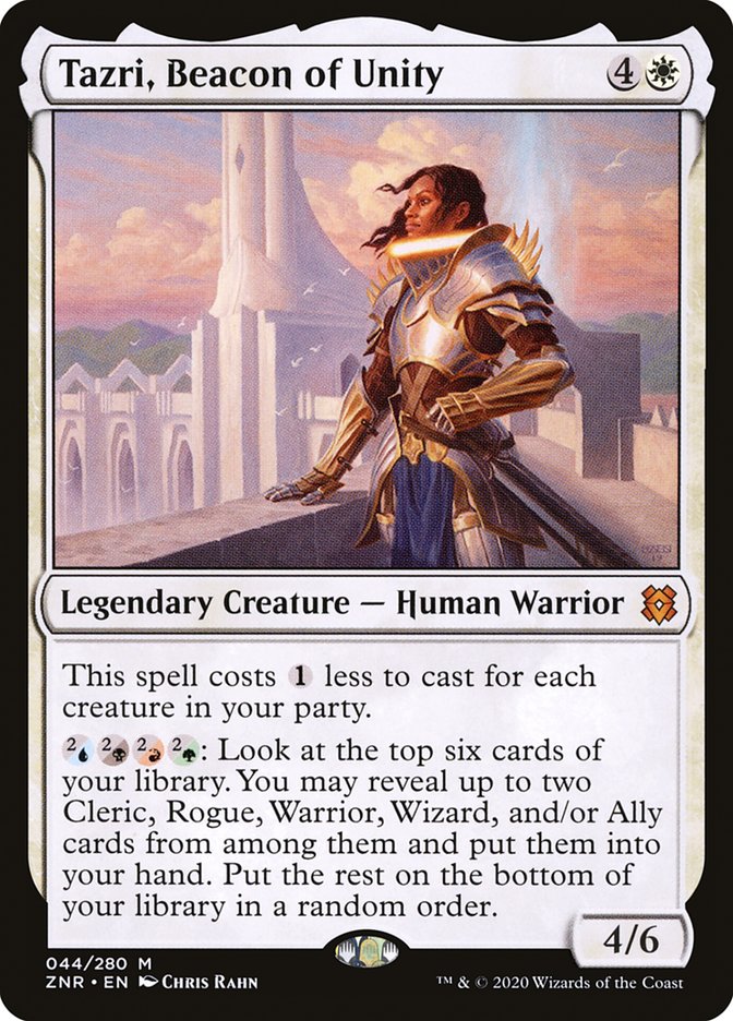 Tazri, Beacon of Unity [Zendikar Rising] | Good Games Cannington