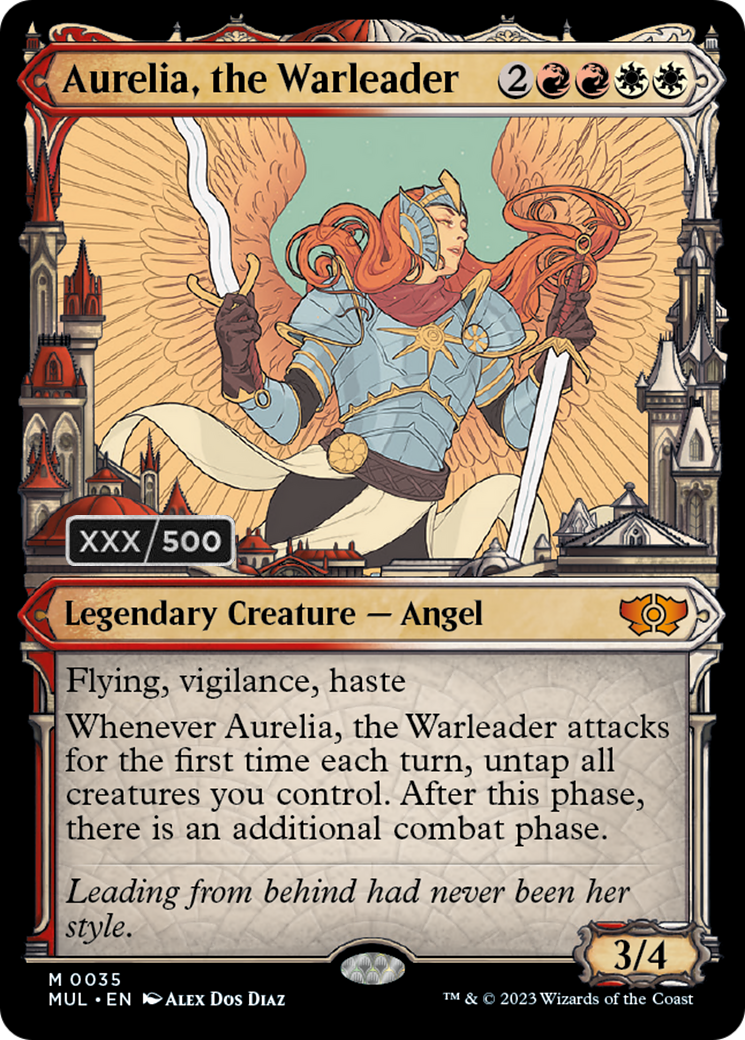Aurelia, the Warleader (Serialized) [Multiverse Legends] | Good Games Cannington
