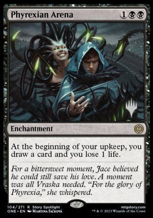 Phyrexian Arena (Promo Pack) [Phyrexia: All Will Be One Promos] | Good Games Cannington