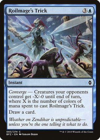 Roilmage's Trick [Battle for Zendikar] | Good Games Cannington