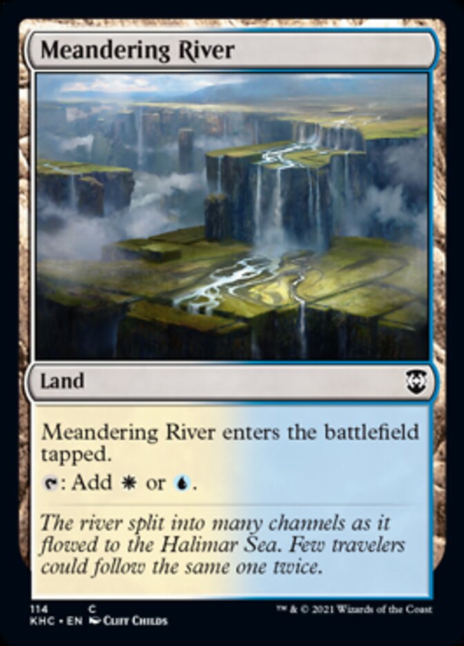 Meandering River [Kaldheim Commander] | Good Games Cannington