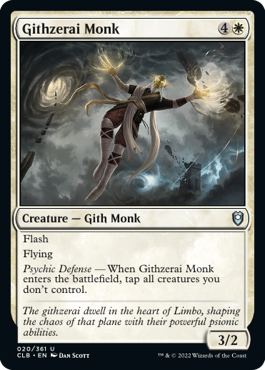 Githzerai Monk [Commander Legends: Battle for Baldur's Gate] | Good Games Cannington