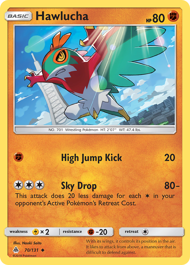 Hawlucha (70/131) [Sun & Moon: Forbidden Light] | Good Games Cannington