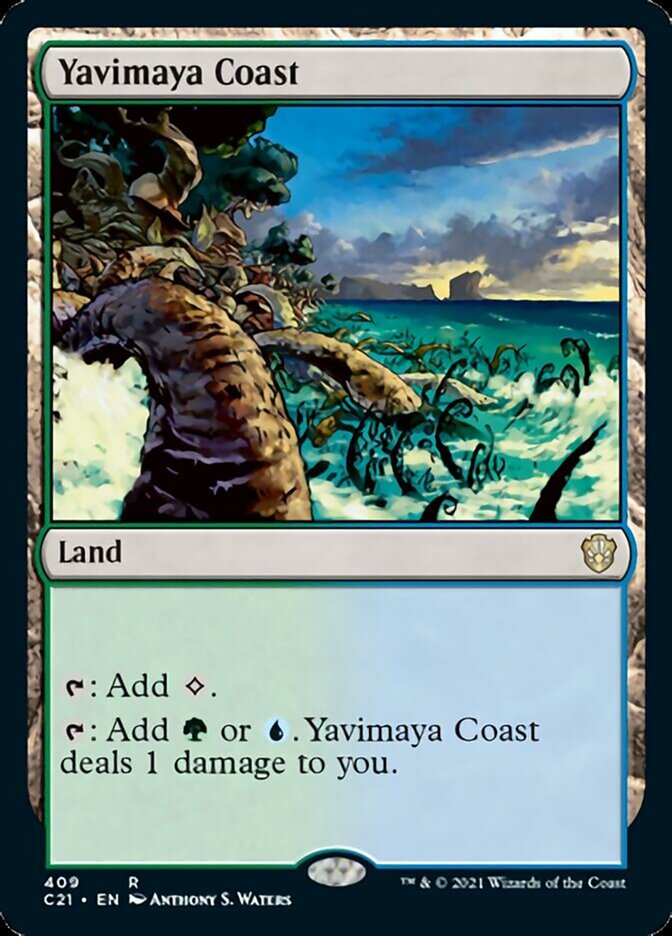 Yavimaya Coast [Commander 2021] | Good Games Cannington