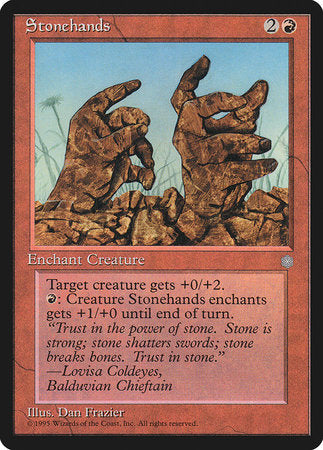 Stonehands [Ice Age] | Good Games Cannington