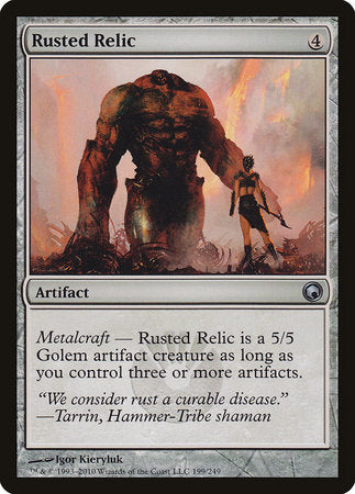 Rusted Relic [Scars of Mirrodin] | Good Games Cannington