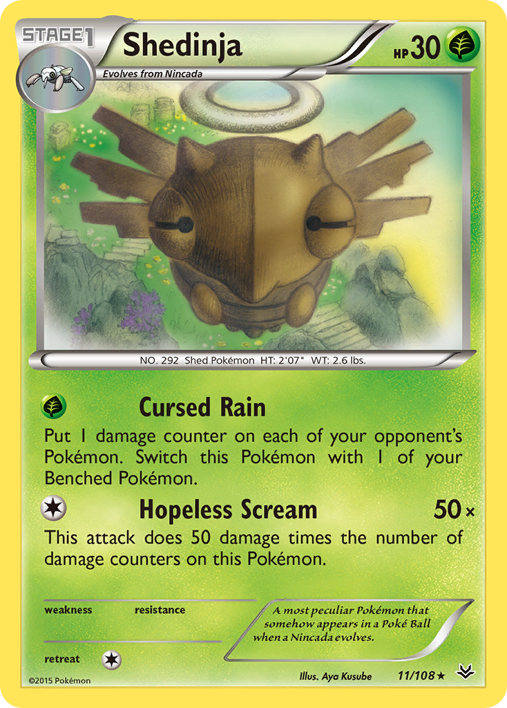 Shedinja (11/108) [XY: Roaring Skies] | Good Games Cannington