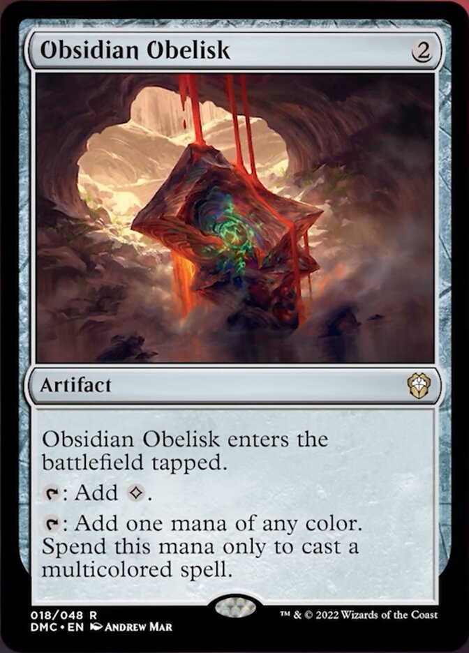 Obsidian Obelisk [Dominaria United Commander] | Good Games Cannington