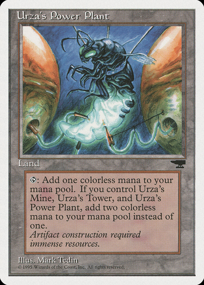 Urza's Power Plant (Insect) [Chronicles] | Good Games Cannington