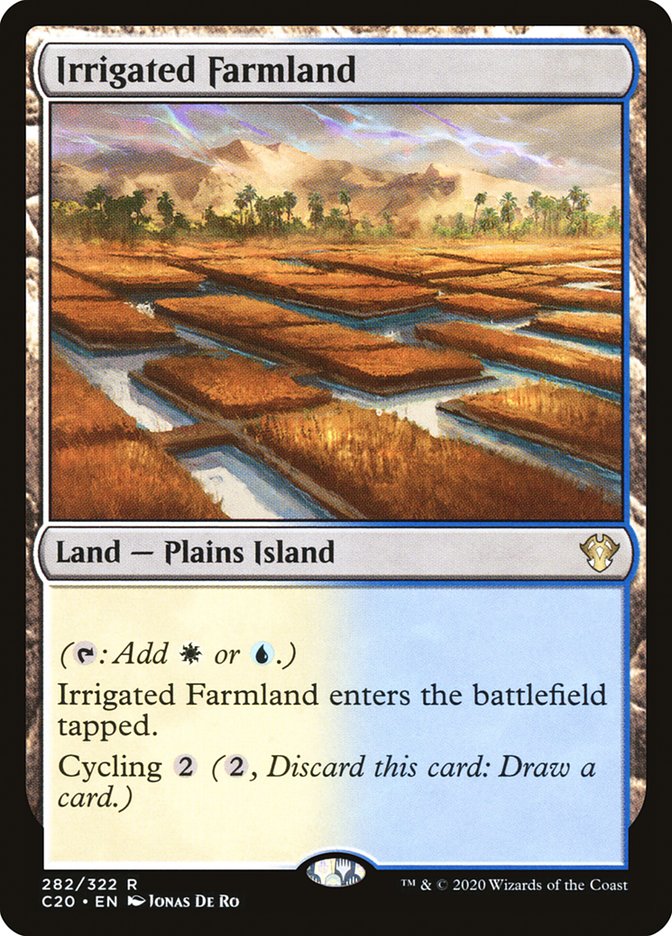 Irrigated Farmland [Commander 2020] | Good Games Cannington