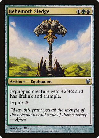 Behemoth Sledge [Duel Decks: Ajani vs. Nicol Bolas] | Good Games Cannington