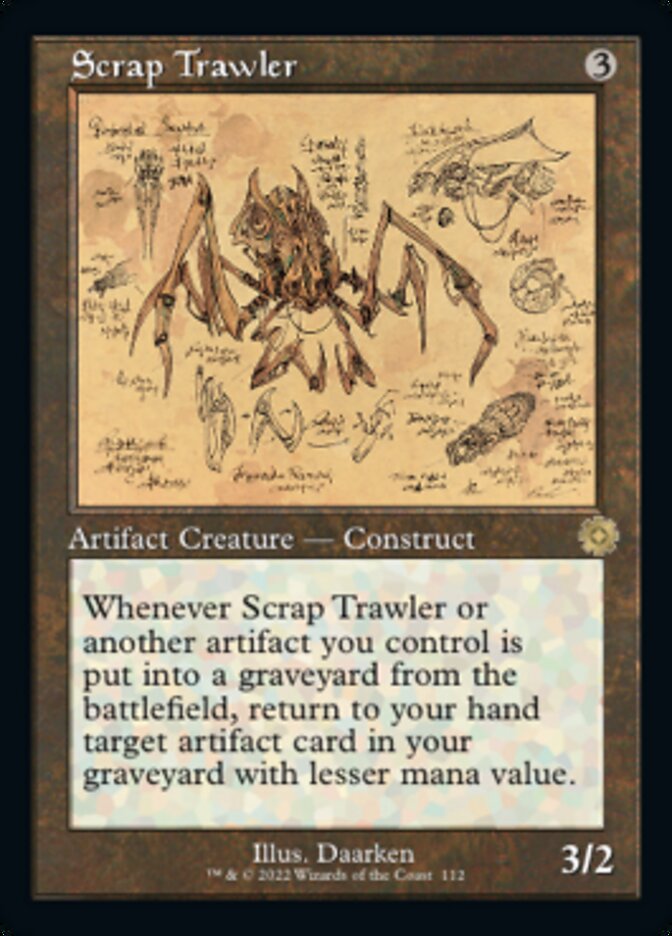 Scrap Trawler (Retro Schematic) [The Brothers' War Retro Artifacts] | Good Games Cannington