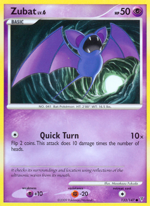 Zubat (133/147) [Platinum: Supreme Victors] | Good Games Cannington