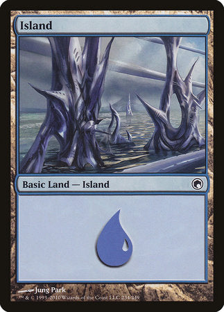 Island (234) [Scars of Mirrodin] | Good Games Cannington