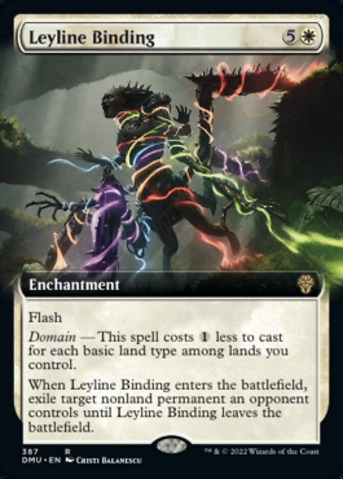 Leyline Binding (Extended Art) [Dominaria United] | Good Games Cannington