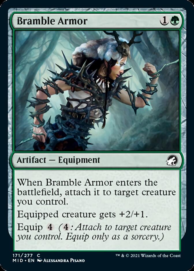 Bramble Armor [Innistrad: Midnight Hunt] | Good Games Cannington