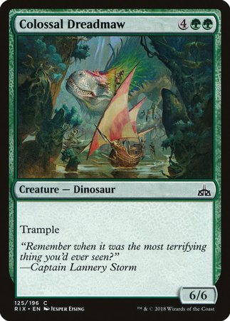 Colossal Dreadmaw [Rivals of Ixalan] | Good Games Cannington
