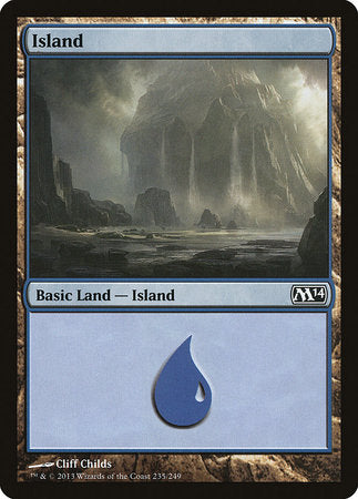 Island (235) [Magic 2014] | Good Games Cannington