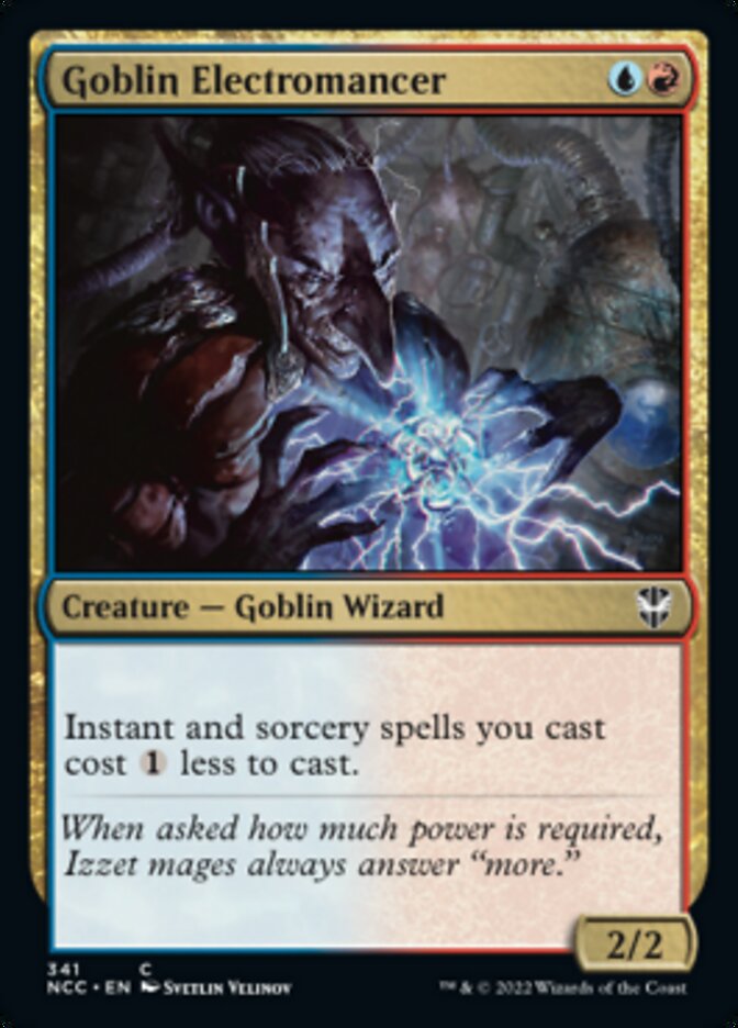Goblin Electromancer [Streets of New Capenna Commander] | Good Games Cannington