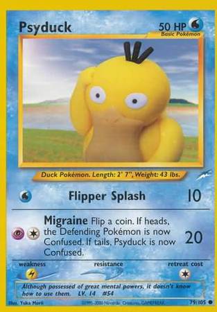 Psyduck (79/105) [Neo Destiny Unlimited] | Good Games Cannington
