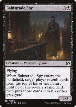 Balustrade Spy [Iconic Masters] | Good Games Cannington
