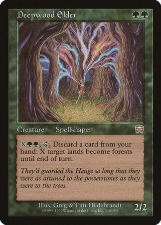 Deepwood Elder [Mercadian Masques] | Good Games Cannington