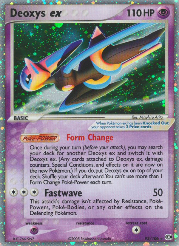 Deoxys ex (93/106) [EX: Emerald] | Good Games Cannington