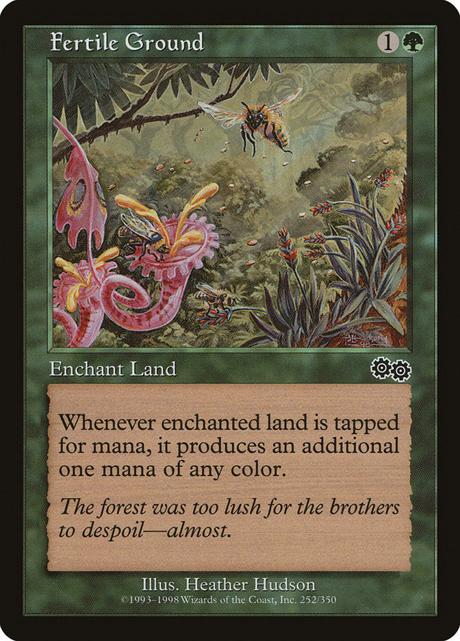 Fertile Ground [Urza's Saga] | Good Games Cannington