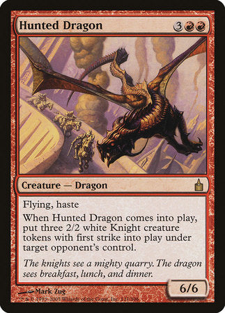 Hunted Dragon [Ravnica: City of Guilds] | Good Games Cannington