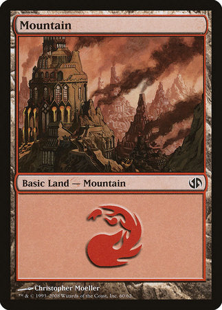 Mountain (60) [Duel Decks: Jace vs. Chandra] | Good Games Cannington