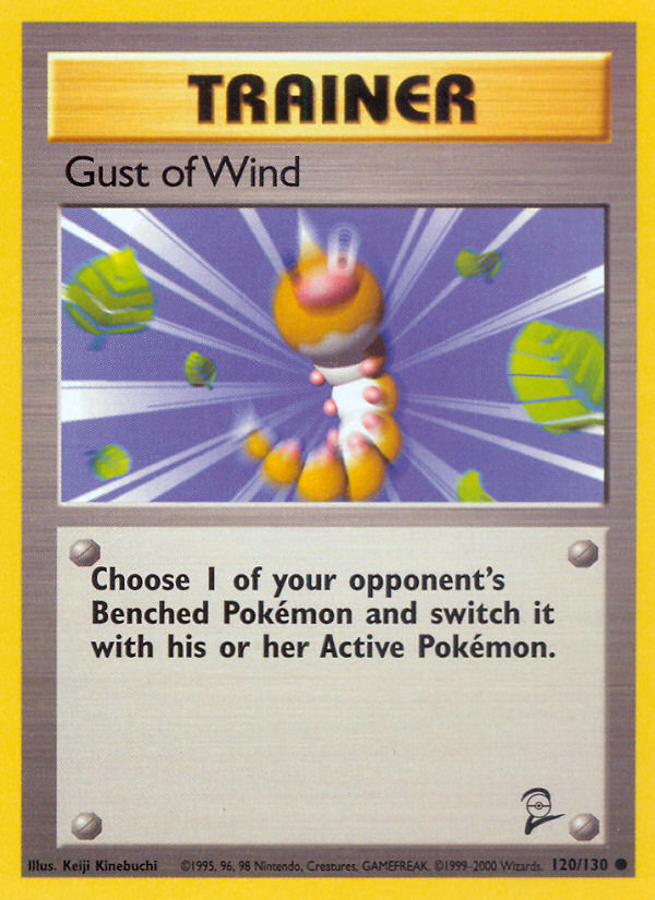Gust of Wind (120/130) [Base Set 2] | Good Games Cannington