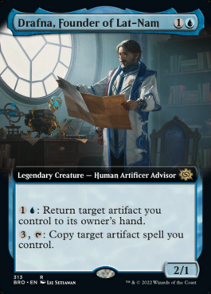 Drafna, Founder of Lat-Nam (Extended Art) [The Brothers' War] | Good Games Cannington