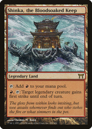 Shinka, the Bloodsoaked Keep [Champions of Kamigawa] | Good Games Cannington