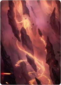 Mountain 1 Art Card [Zendikar Rising Art Series] | Good Games Cannington