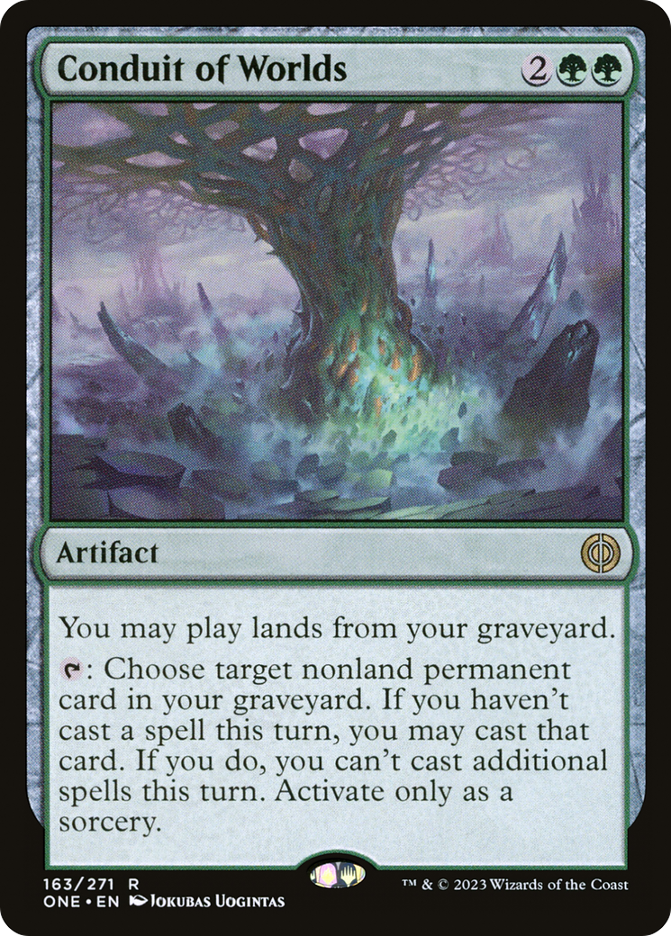 Conduit of Worlds [Phyrexia: All Will Be One] | Good Games Cannington