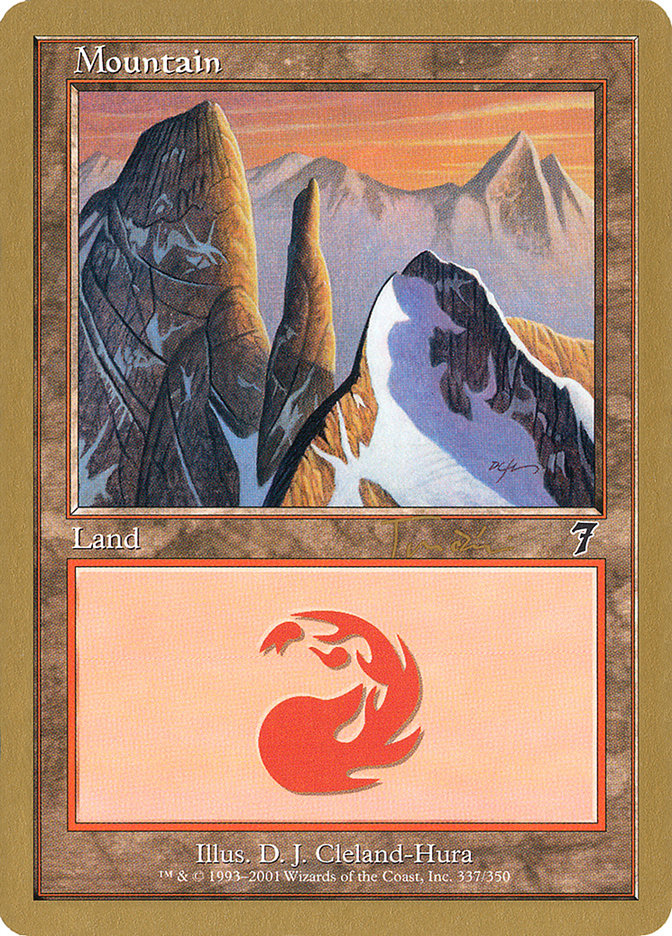 Mountain (jt337) (Jan Tomcani) [World Championship Decks 2001] | Good Games Cannington