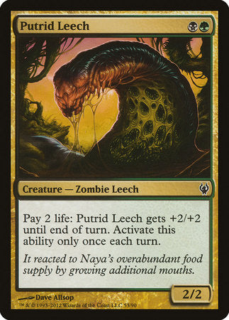 Putrid Leech [Duel Decks: Izzet vs. Golgari] | Good Games Cannington