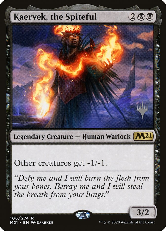 Kaervek, the Spiteful (Promo Pack) [Core Set 2021 Promos] | Good Games Cannington