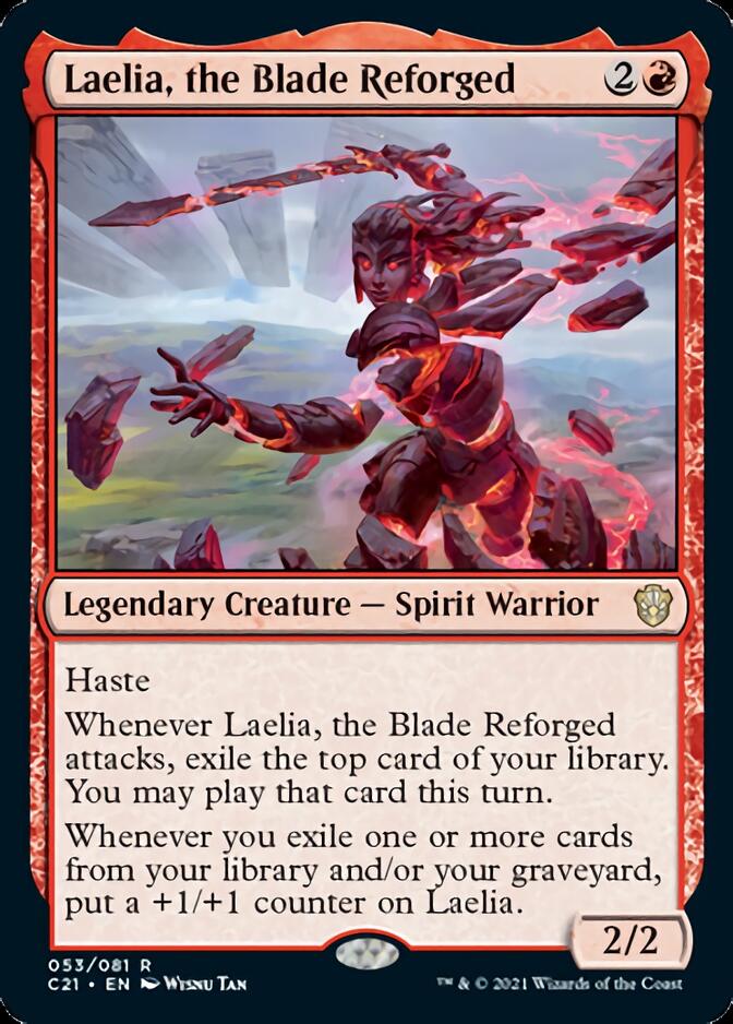 Laelia, the Blade Reforged [Commander 2021] | Good Games Cannington